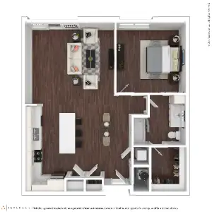 Harvest Lofts Dallas Floorplan 5