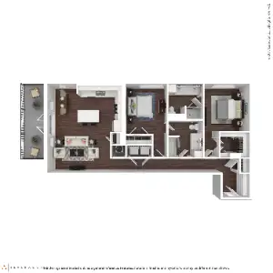 Harvest Lofts Dallas Floorplan 8