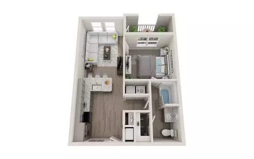 Haven at Mission Trace Floorplan 1