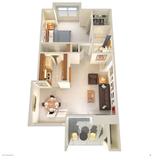 Hilton Head Apartments FloorPlan 02