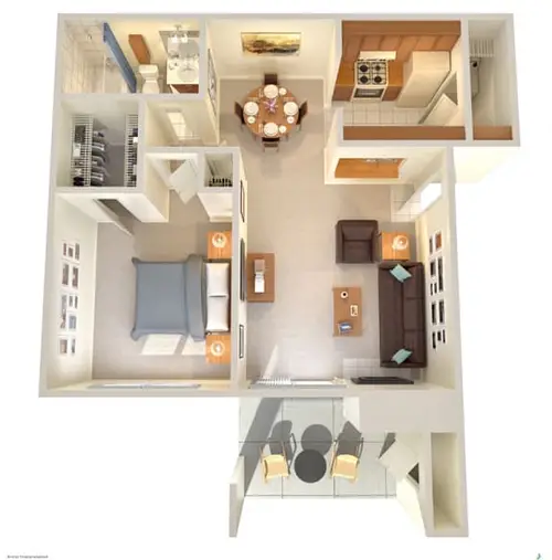 Hilton Head Apartments FloorPlan 03