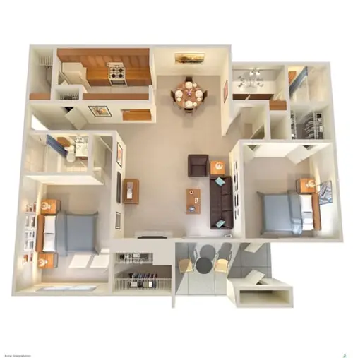 Hilton Head Apartments FloorPlan 05