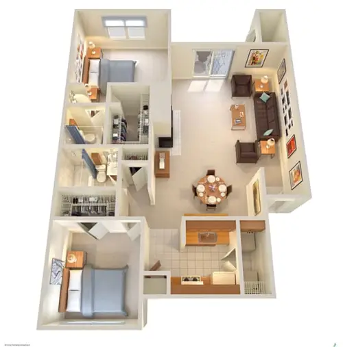 Hilton Head Apartments FloorPlan 06