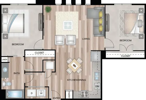 Huntington Chimney Rock FloorPlan 8