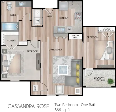 Huntington Richmond floor plan 2