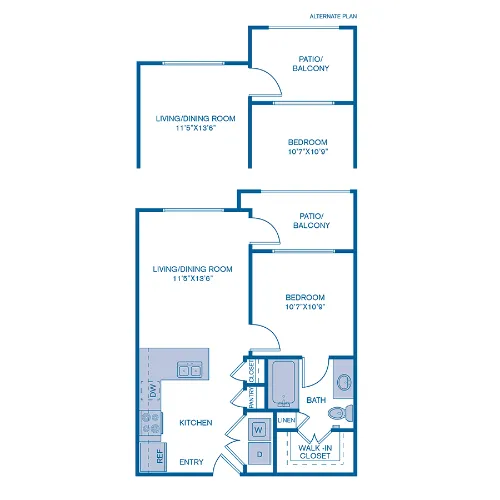 IMT Prestonwood Dallas floorplan 1