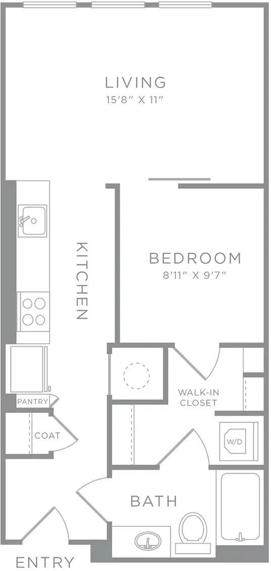 Indie Deep Ellum Floorplan 2