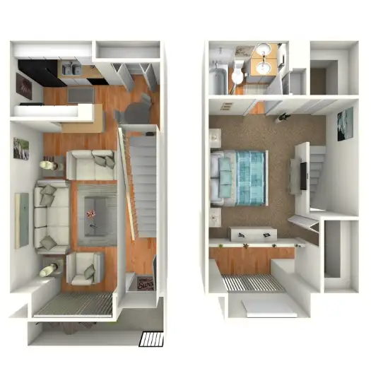 Jacinto Palms Apartments Floorplan 4