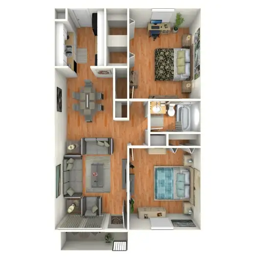 Jacinto Palms Apartments Floorplan 5