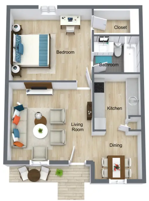 Key West Village FloorPlan 2