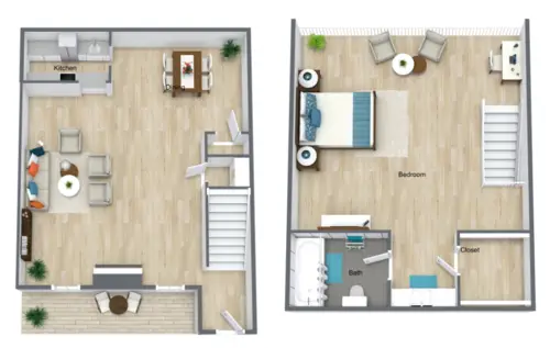 Key West Village FloorPlan 3