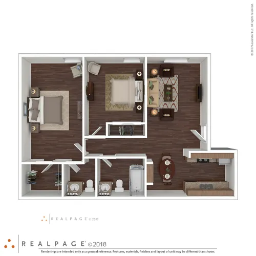 La Finca Apartments Floorplan 2