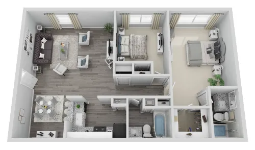 La Madera Apartment Homes Floorplan 2