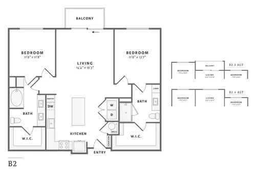 Lantower Midtown Dallas Floorplan 9