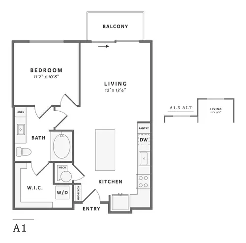 Lantower Midtown Floorplan 5