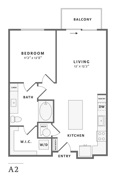 Lantower Midtown Floorplan 6