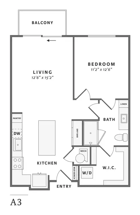 Lantower Midtown Floorplan 7