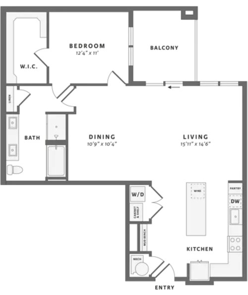 Lantower West Love FloorPlan 012