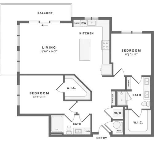 Lantower West Love FloorPlan 016