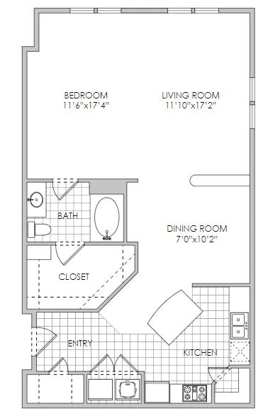 Lennox West Village floor plan 2