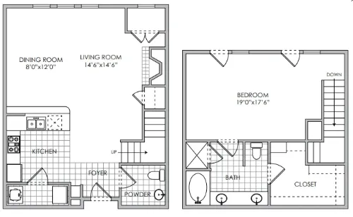 Lennox West Village floor plan 4