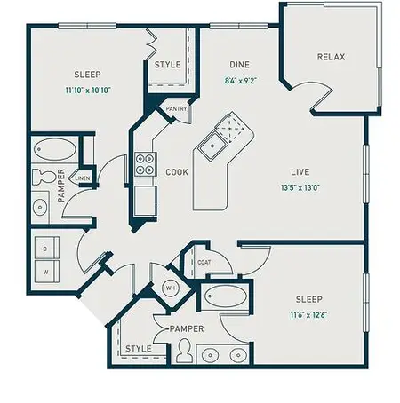 Lenox Dentwood FloorPlan 14