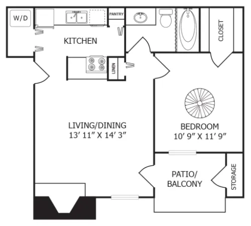 Lincoln Court Floorplan 1