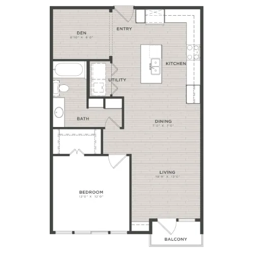 Loft and Row floor plan 3