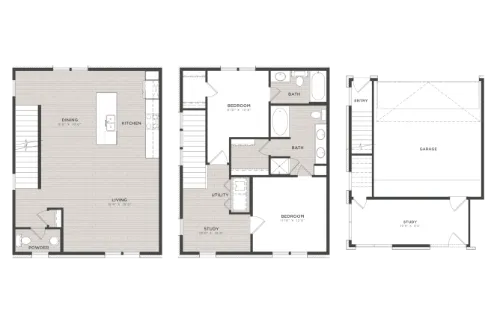 Loft and Row floor plan 4