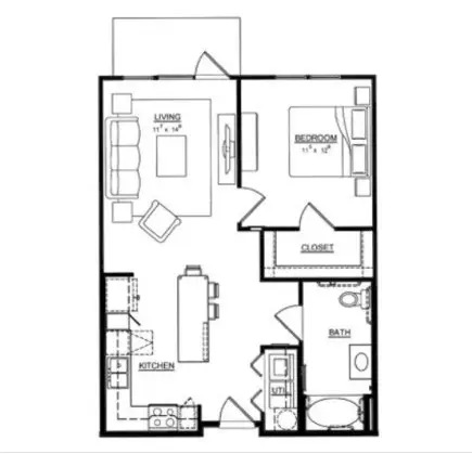 Magnolia At Lakewood floor plan 1