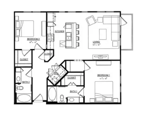 Magnolia At Lakewood floor plan 2