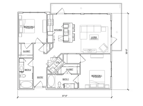 Magnolia At West Lemmon FloorPlan 01