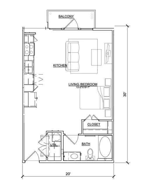 Magnolia At West Lemmon Floorplan 001