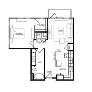 Magnolia Off Sylvan Dallas Floorplan 5