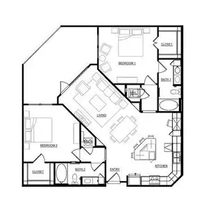 Magnolia Off Sylvan Dallas Floorplan 9