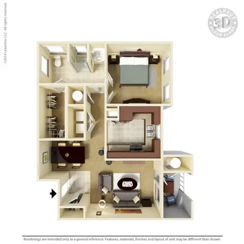 Magnolia Trace Apartments FloorPlan 02