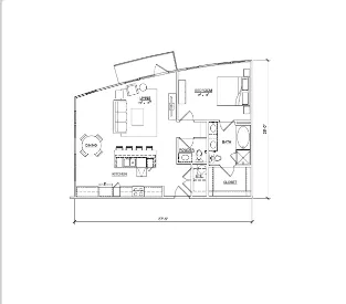 Magnolia on Eastern Dallas Apartment Floor Plan 5