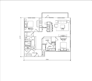 Magnolia on Eastern Dallas Apartment Floor Plan 8