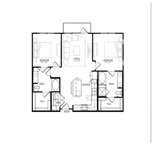 Magnolia on Zang FloorPlan 7