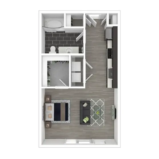 Maple at Med Center Floorplan 1