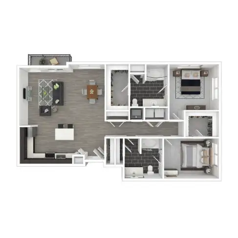 Maple at Med Center Floorplan 10