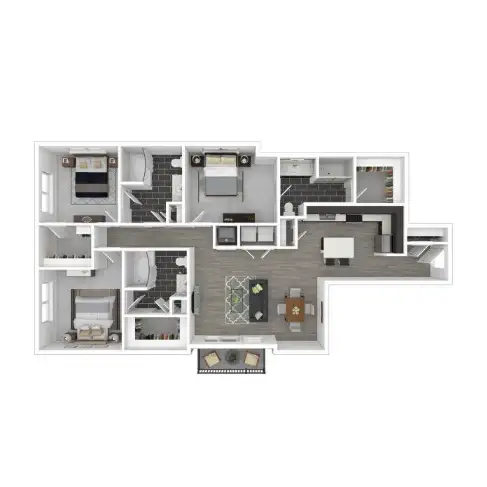 Maple at Med Center Floorplan 12