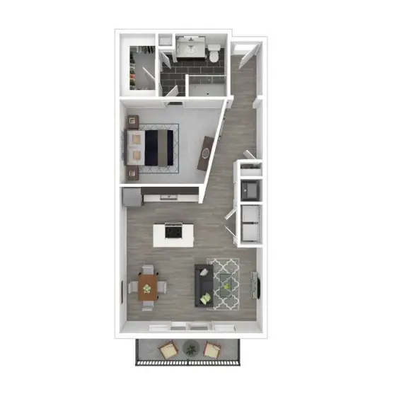 Maple at Med Center Floorplan 4