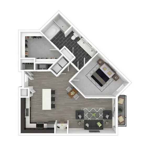 Maple at Med Center Floorplan 5