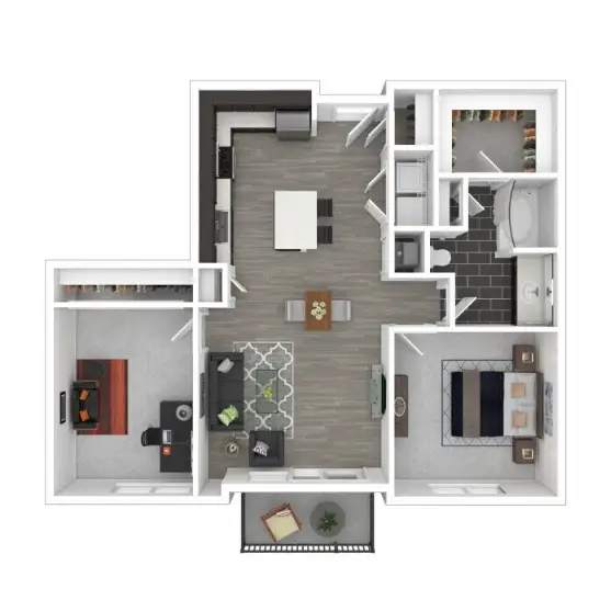 Maple at Med Center Floorplan 6