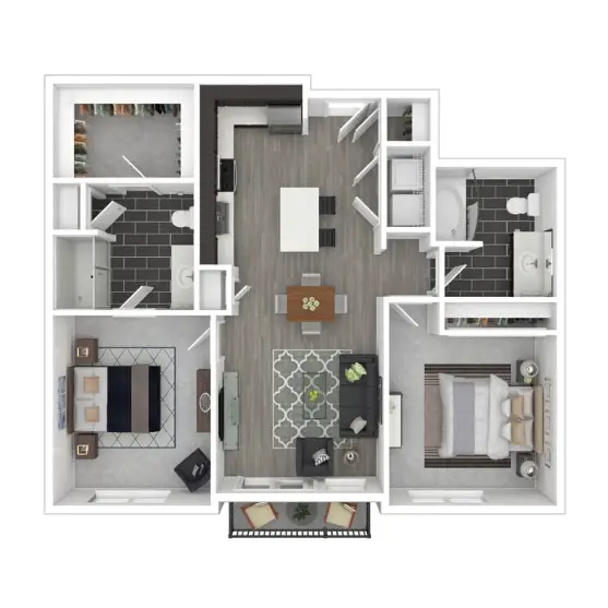 Maple at Med Center Floorplan 7