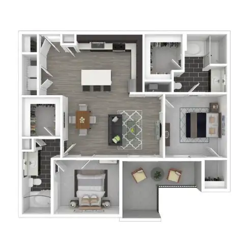 Maple at Med Center Floorplan 8