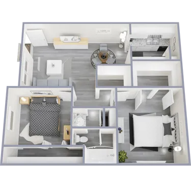 Marina Club Apartments Baytown Houston Apartment Floor plan 7