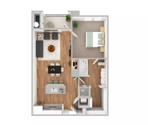 Mariposa at Western Heights Floorplan 1