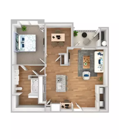 Mariposa at Western Heights Floorplan 3